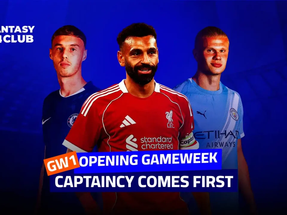 "GW1 – Top Captain Picks: Mohamed Salah from Liverpool, Chelsea star, and Man City star ready to lead your team."