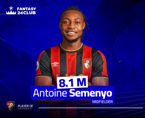 صورة سيمينيو في فانتزي مع سهره 8.1 كاحد ترشيحات كابتن الجولة العاشرة