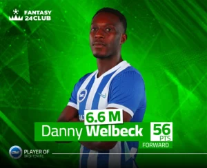 لاعب برينتفورد، إيغور تياجو، بتقييم 6.7 مليون و78 نقطة في لعبة فانتازي