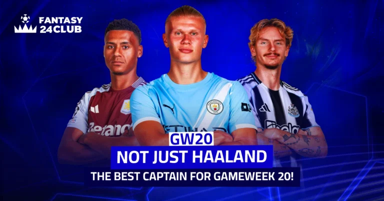 Image of the players shortlisted as the top captain picks for Gameweek 20