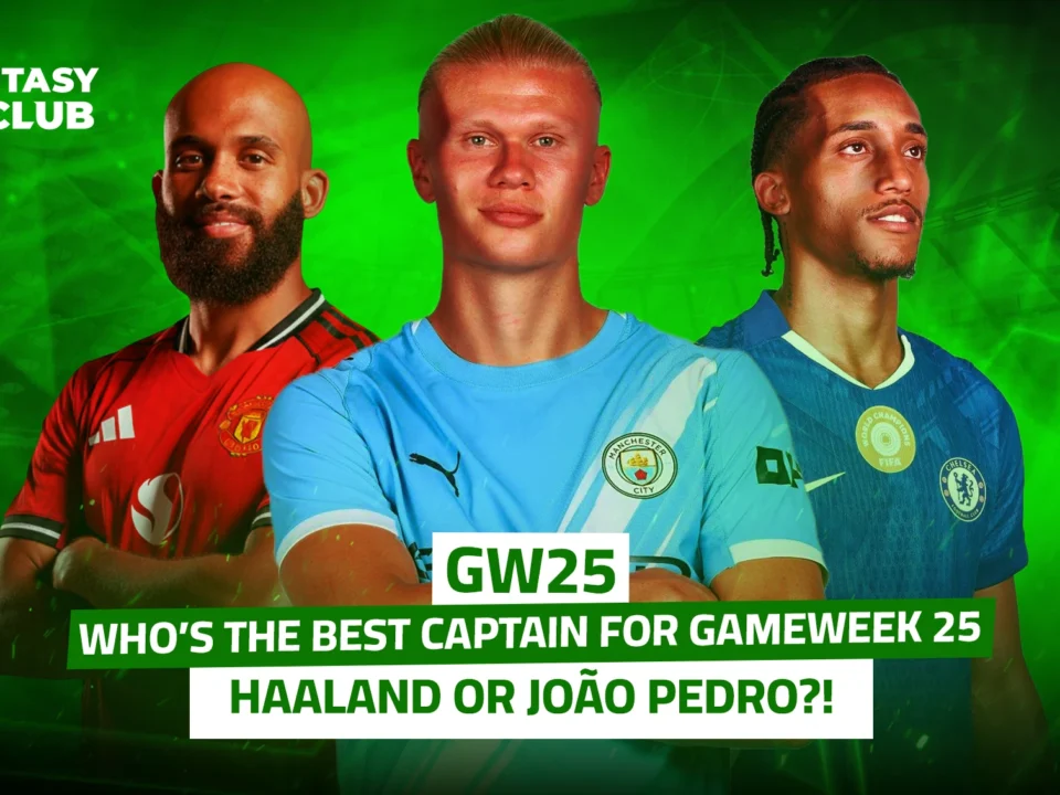 Haaland, João Pedro, and Bruno Fernandes: Choosing the Best Fantasy Captain for Gameweek 25 with Team Tips and Weekly Squad Recommendations.
